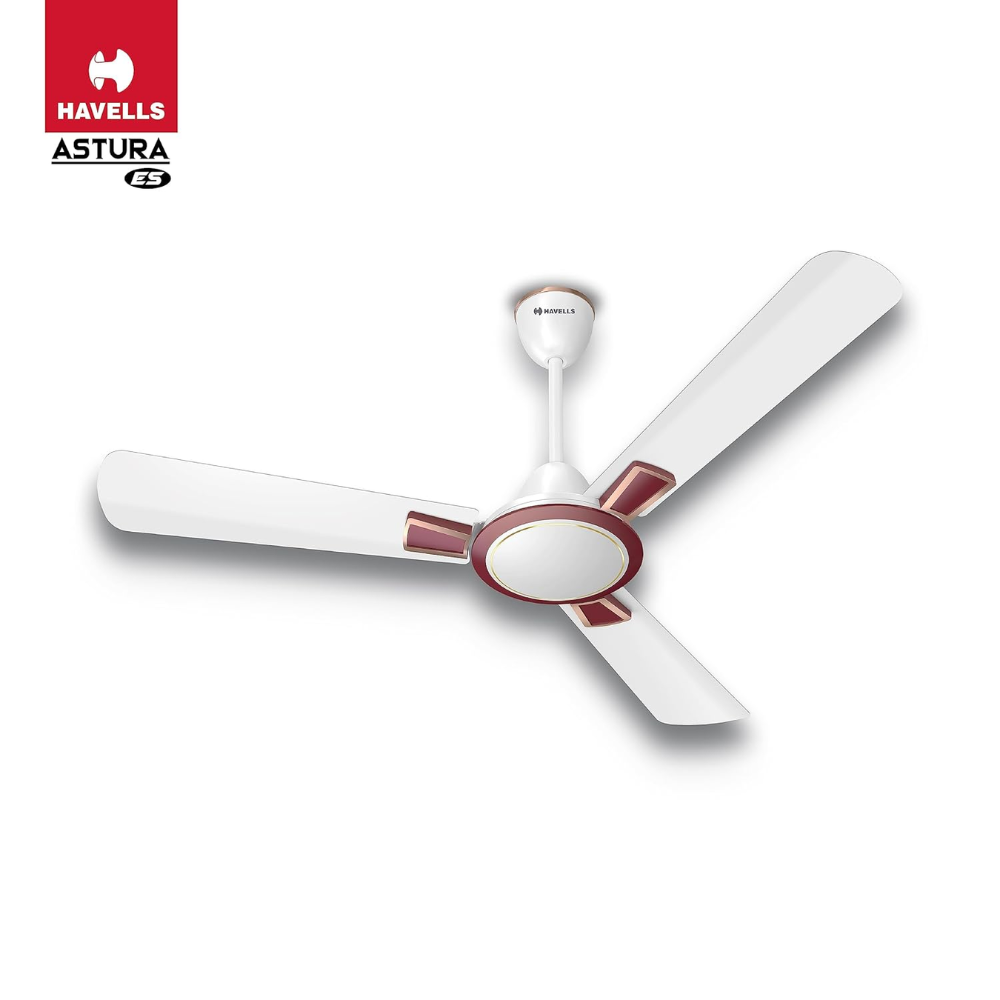 Havells Astura ES, 1200mm 3 Blade 1 Star Rated Semi-Decorative Ceiling Fan