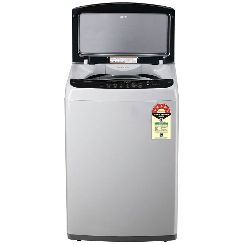 LG 8.5 Kg 5 Star Fully-Automatic Top Load Washing Machine (T85AJMB1Z, Middle Black)