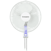 Crompton 400mm 3 Blade Wave Wall Mounted Fan (HI FLO)