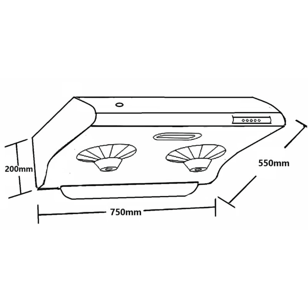 Hindware BENITO, 60 cm 1200 m3/hr Auto Clean Wall Mounted Hood Chimney, Filterless Technology, Touch Control (Black)
