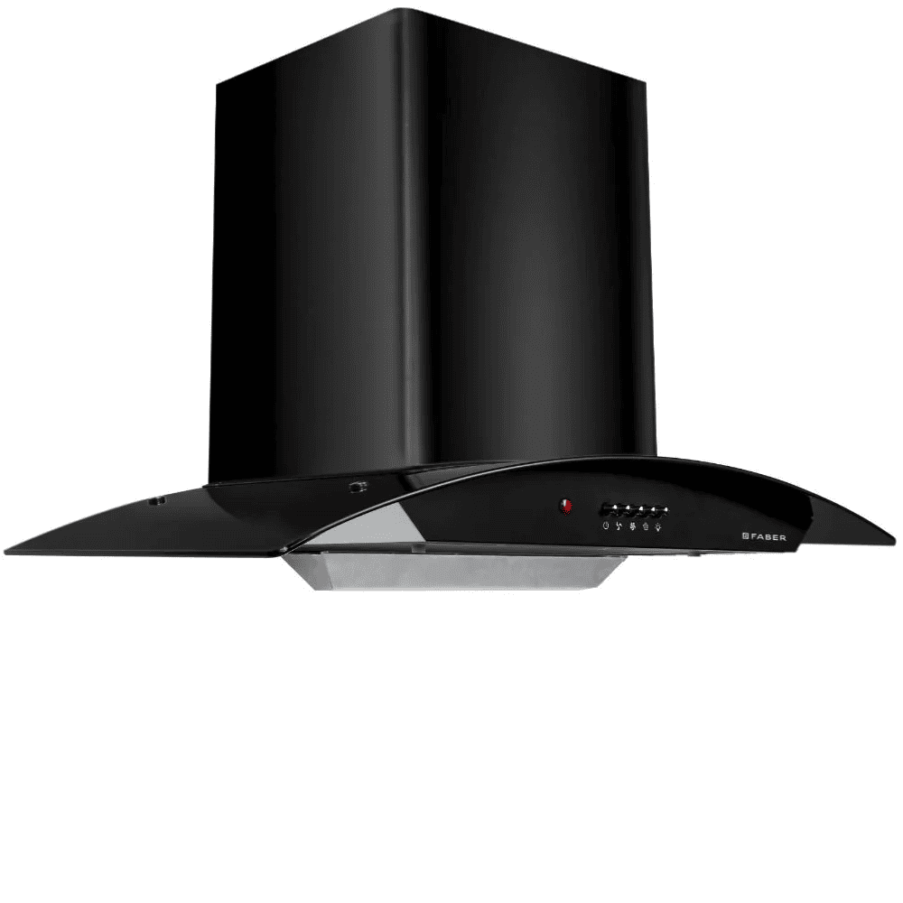 Faber ACE PRO HC PB, 60 cm 1100 m3/hr Heat Auto Clean Wall Mounted Kitchen Chimney (Black)