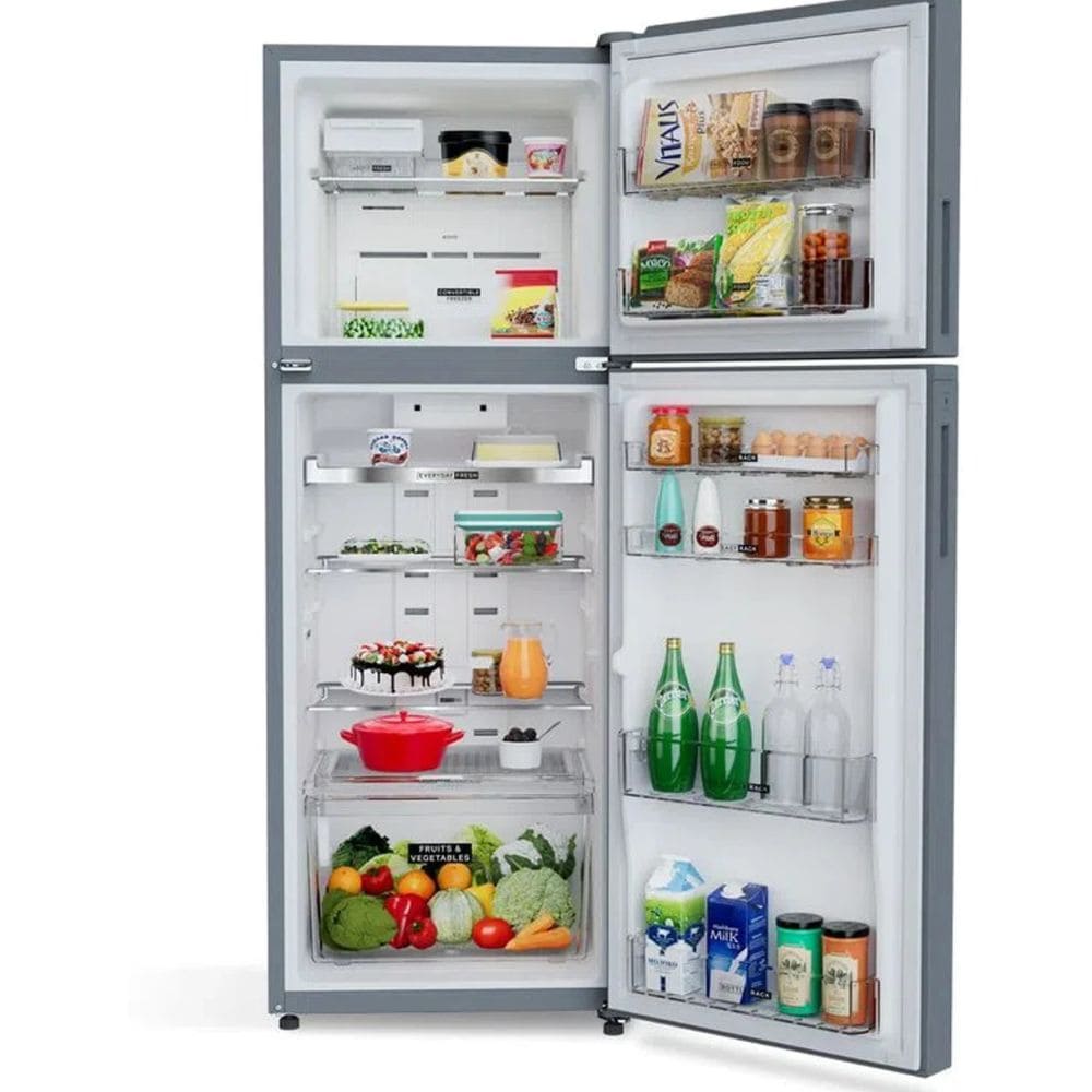 Whirlpool 308 Ltrs, 2 Star Double Door Refrigerator (IFPRO INV CNV 355GD Crystal Black Y)