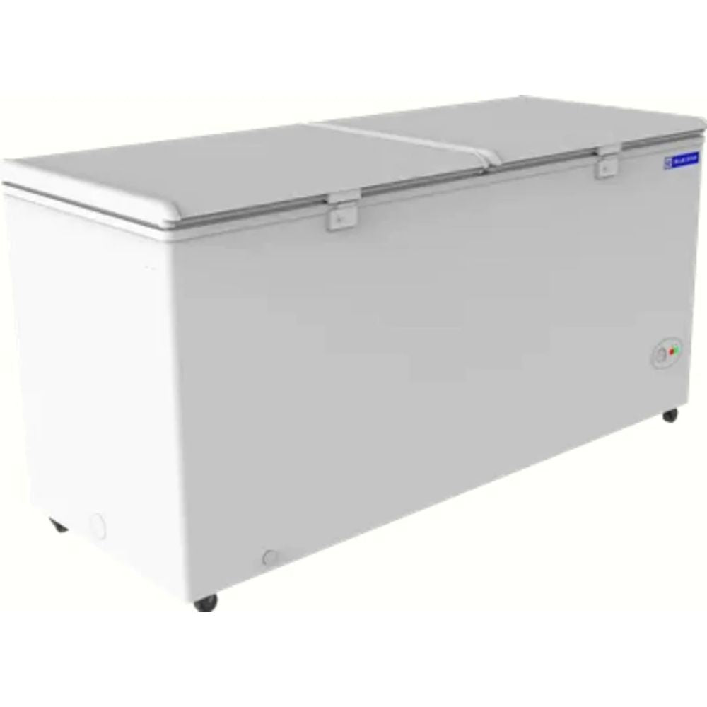 Blue Star CF5-575NEYW, 575 Ltrs Double Door Convertible Direct Cool Deep Freezer, White