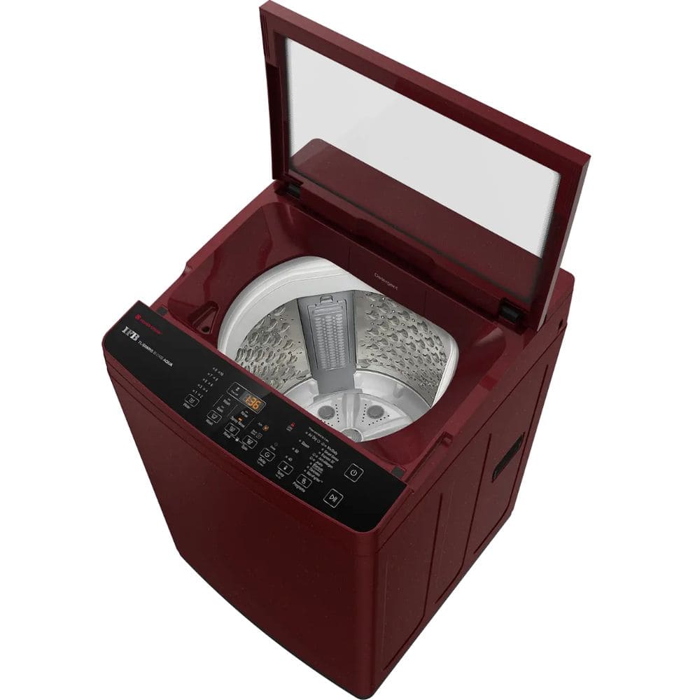 IFB 7 Kg 5 star Fully-Automatic Top Load Washing Machine (TL-S1WRS 7.0KG AQUA, Wine Red)