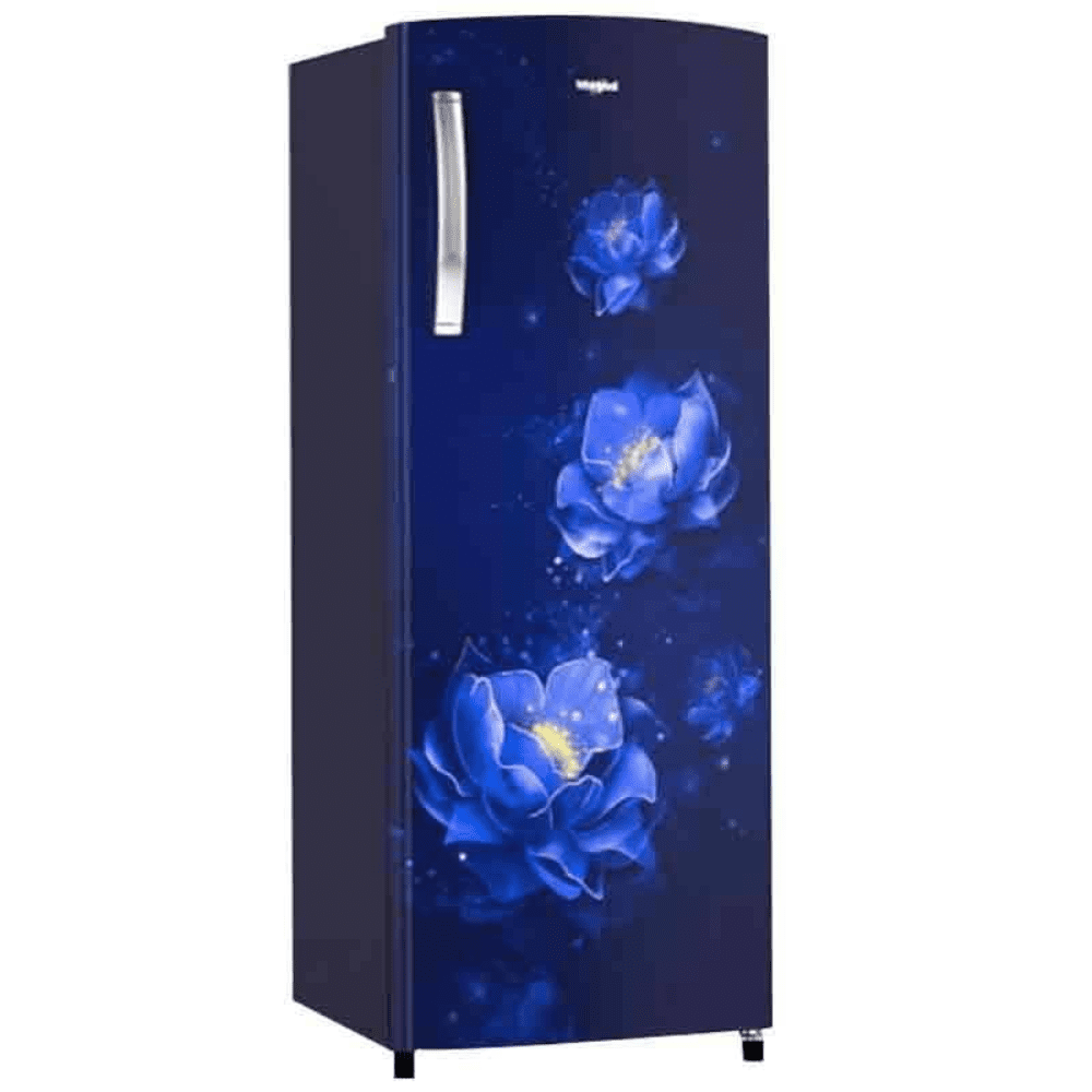 Whirlpool 280 Ltrs 3 Star Inverter Direct Cool Single Door Refrigerator (305 IMPRO PLUS PRM 3S SAPPHIRE FLUME-Z Abyss, Blue)