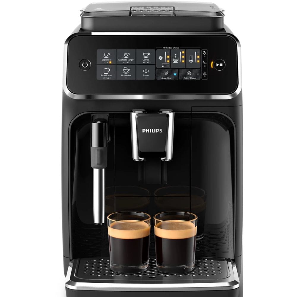 Philips 1.8 Litres Fully Automatic Bean to Cup Espresso Coffee Machine with Milk Frother (EP3221/40, Black)