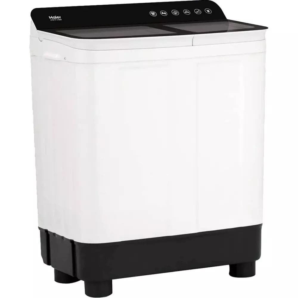 Haier 7.5 Kg 5 Star Semi-Automatic Top Load Washing Machine (HTW75-178BBK)