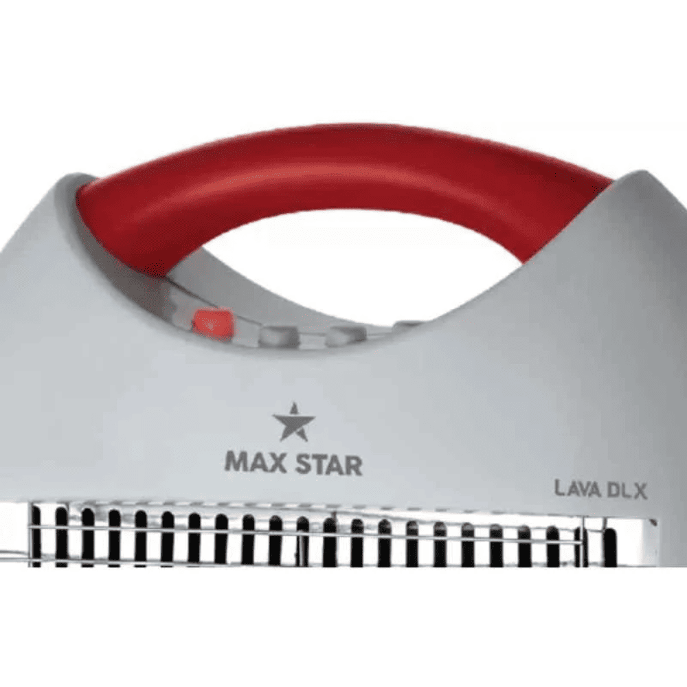 Max Star 1200 Watts Halogen Room Heater (Lava deluxe, White)