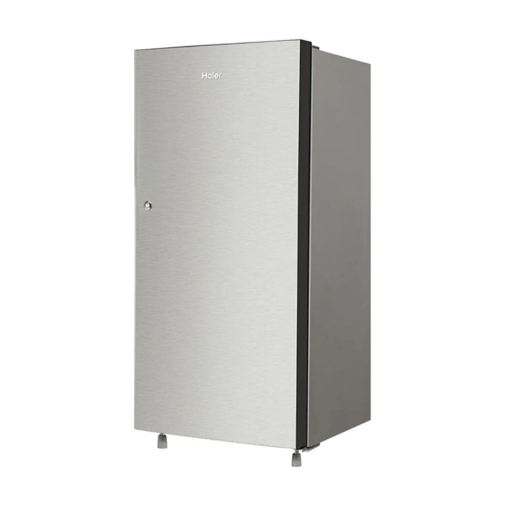 Haier 215 Ltrs, 3 Star Direct Cool Single Door Refrigerator (HRD 2353BNSA P, Nickel Steel)