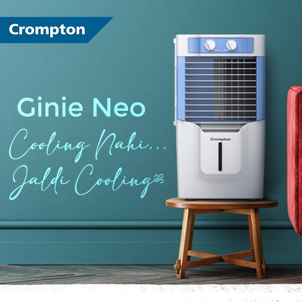 Crompton 10 Ltrs Personal Desert Air Cooler (GINIE NEO10)