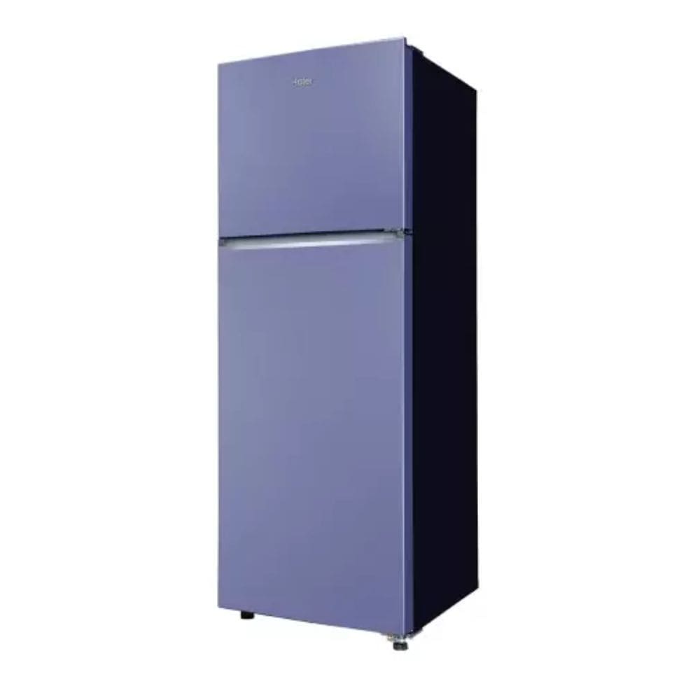 Haier 240 Ltrs, 2 Star Frost Free Double Door Refrigerator (HRF 2902IERBA P,Radish Blue)