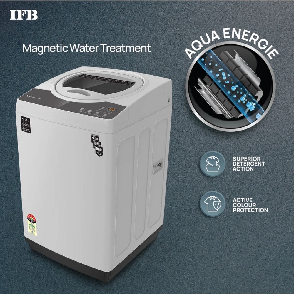 IFB 7 Kg 5 star Fully-Automatic Top Load Washing Machine Appliance (TL-RES 7.0KG AQUA)