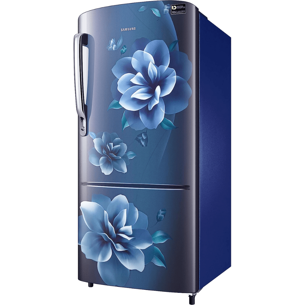 Samsung RR20C2723CU, 183 Ltrs Direct Cool Single Door Refrigerator, Camellia Blue
