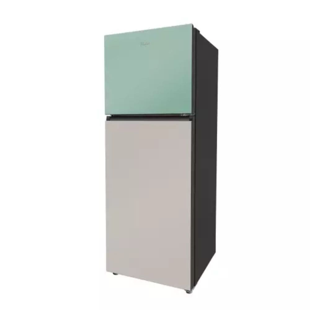 Haier 328 Ltrs, 2 Star Frost Free Double Door Top Mount Refrigerator (HRF 3782SGGA P)