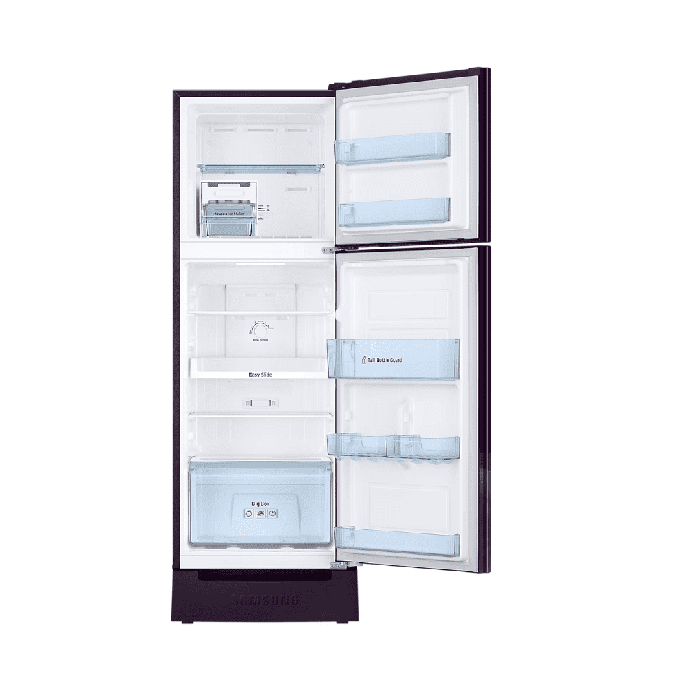 Samsung RT28C3122CR, 236 Ltrs 1 Star Digital Inverter Frost Free Double Door Refrigerator, Camellia Purple