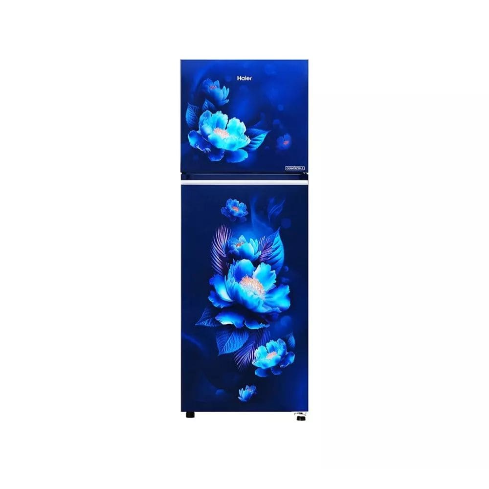 Haier 240 Ltrs, 2 Star Frost Free Double Door Top Mount Refrigerator (HRF 2902IBGBA P, GE Black)