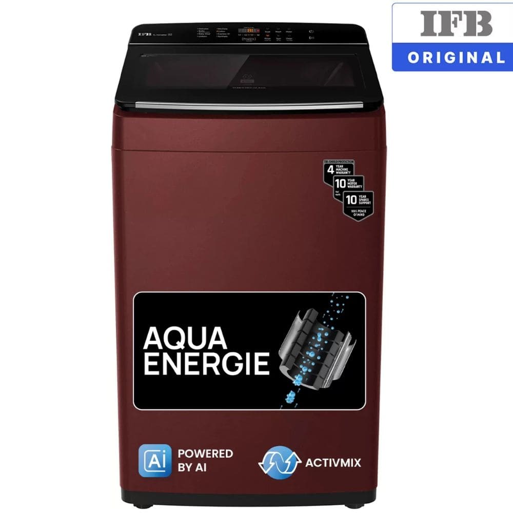 IFB 7 Kg 5 star Fully-Automatic Top Load Washing Machine (TL701WR2, Wine Red)