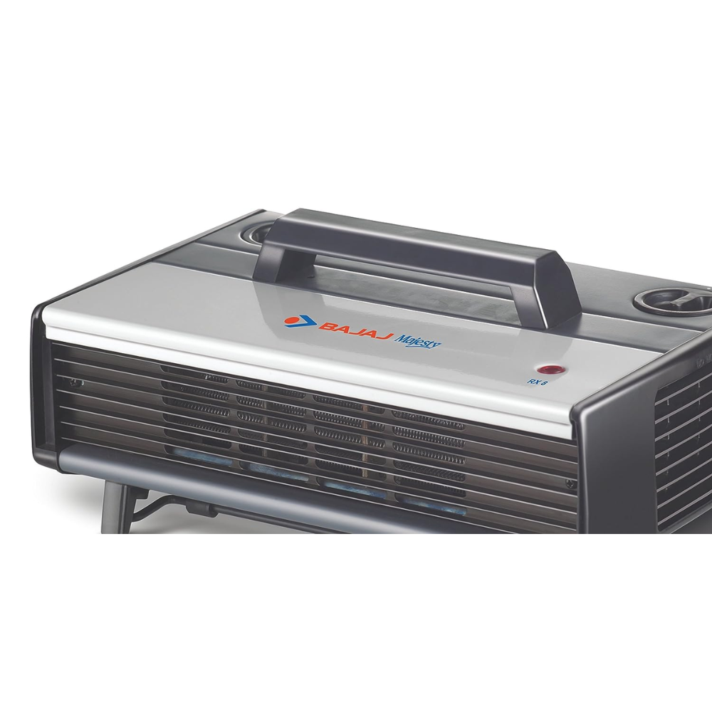 Bajaj Majesty RX-8, 2000 Watts Heat Convector Room Heater, Black