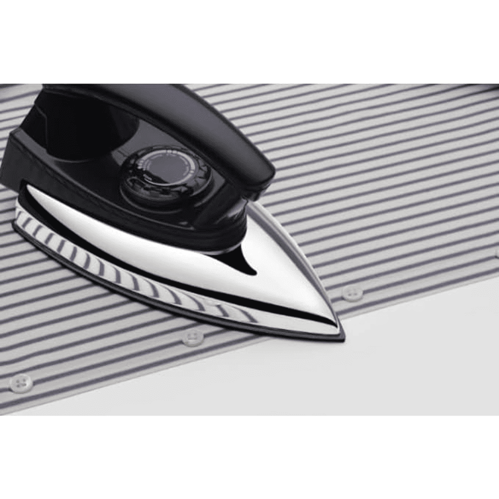 Sujata 1000 Watts Stainless Steel Dry Iron (Dryfast Max, Black)