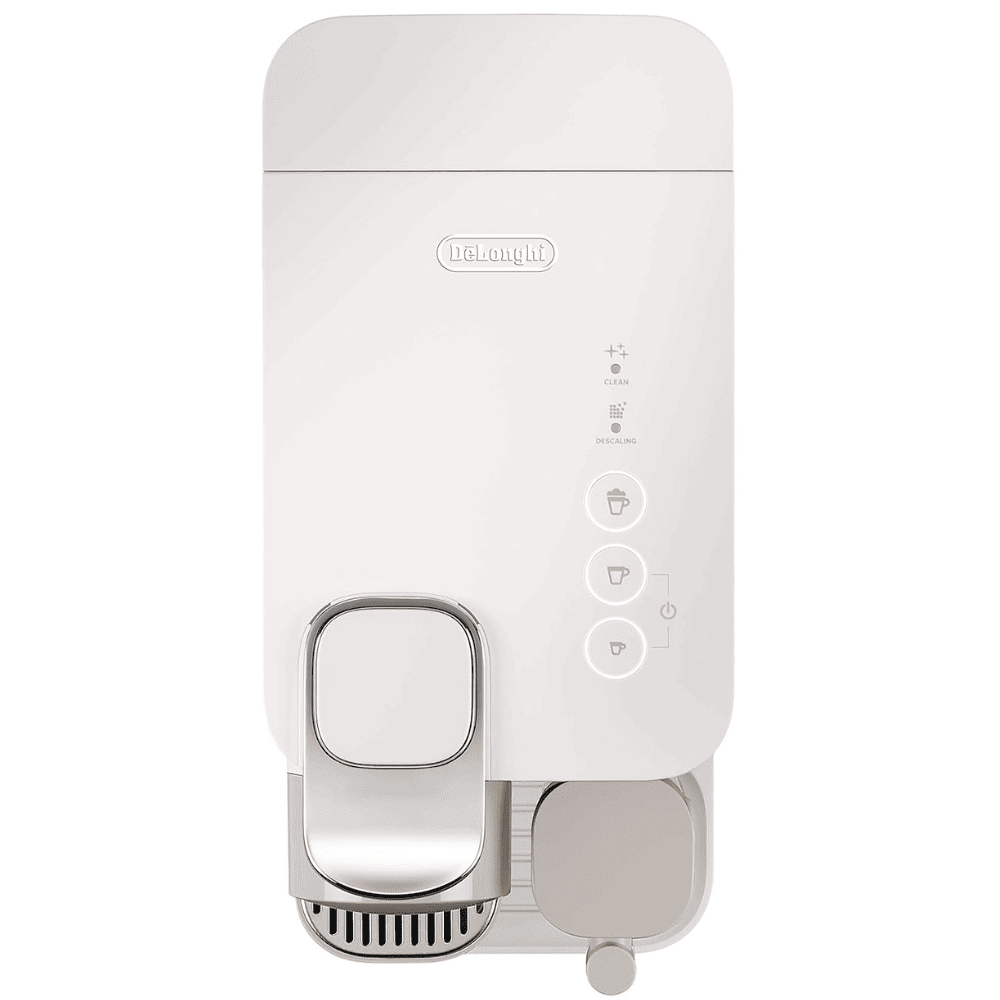 Delonghi 132193272, Nespresso Latissima One Single Serve Coffee Machine, Silky White