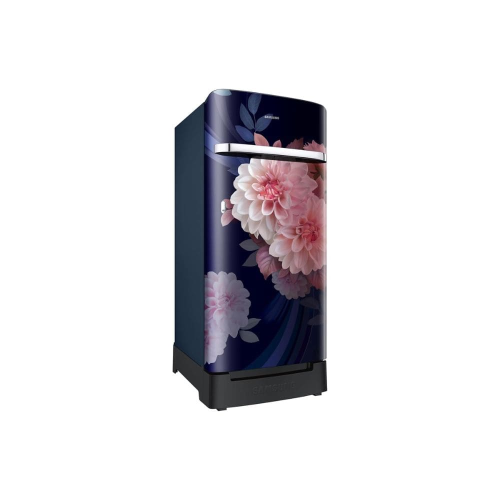 Samsung 189 Litres 5 Star Direct Cool Single Door Refrigerator With Anti Bacterial Gasket (RR21H2H25BB, Begonia Blue)