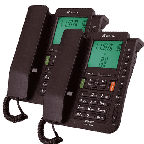 Beetel M88, Corded Landline Phone, Black