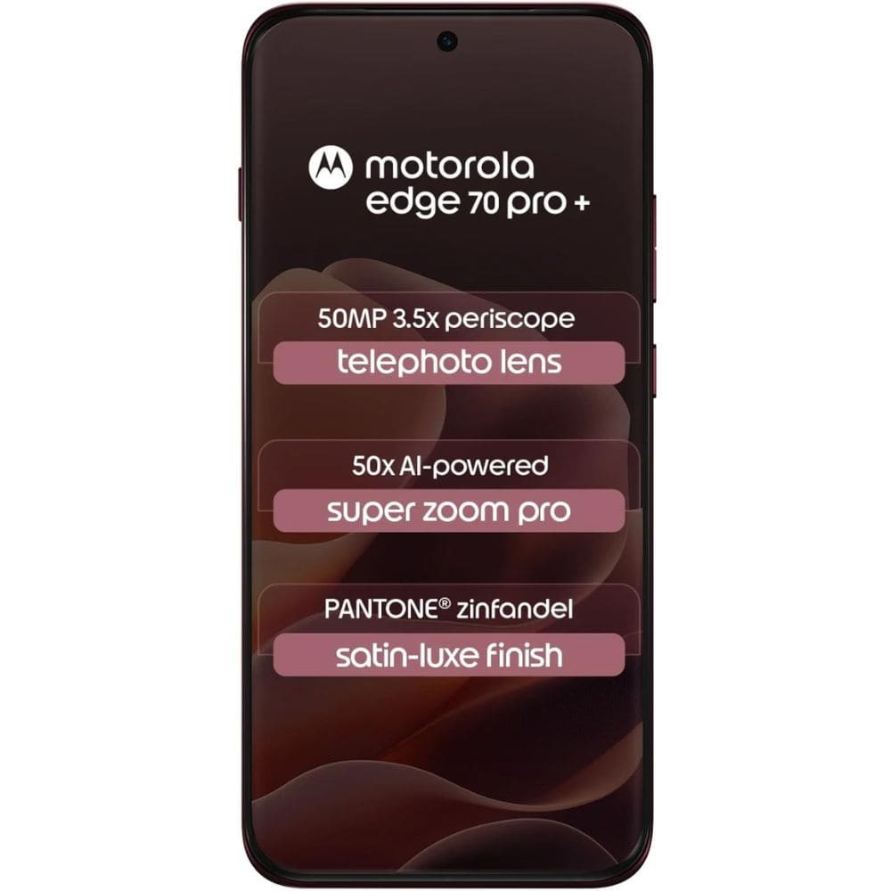 Motorola EDGE 70 PRO PLUS 12GB/256GB, 5G with Camera Control Android Phone (Available in Multi Colour)