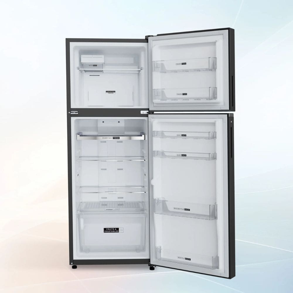 Whirlpool 308 Ltrs 2 Star Convertible Frost Free Double Door Refrigerator (IFPRO INV CNV 355 GRAVITY BLACK)