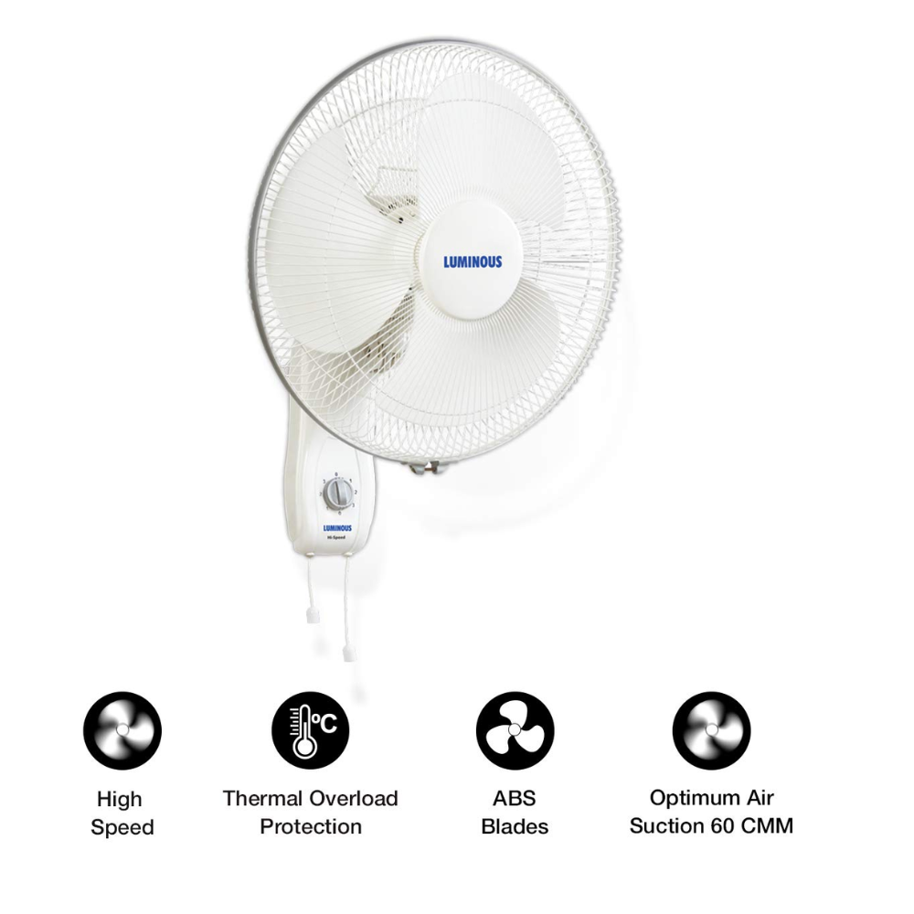 Luminous 300mm 3 Blade High Speed Wall Fan (Mojo)