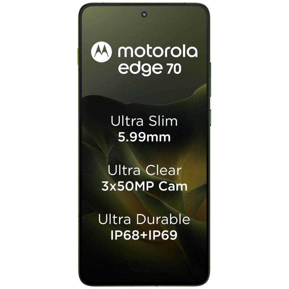 Motorola EDGE 70 8GB/256GB, 5G with Camera Control Android Phone (Available in Multi Colour)