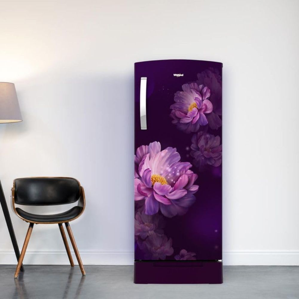 Whirlpool 215 IMPRO ROY 3S PEONY-Z, 192 Ltrs Direct Cool Single Door Refrigerator, Purple