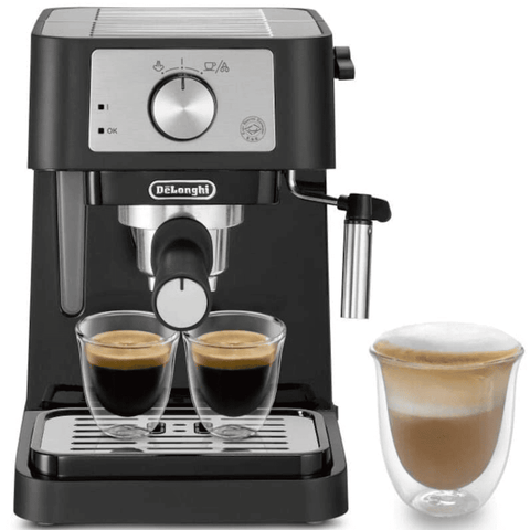 Delonghi EC260.BK, StilosaTraditional Barista Pump Espresso Coffee Machine, Black