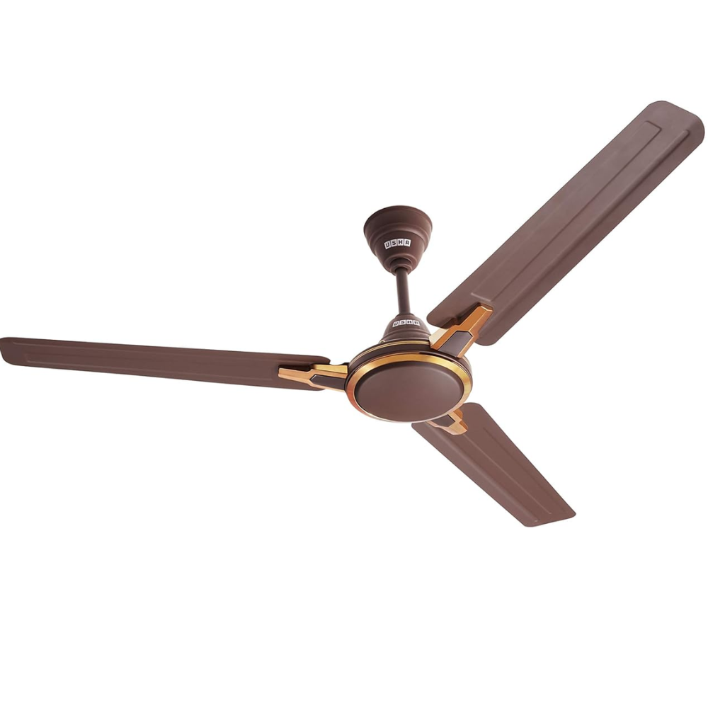 Usha 1200mm 3 Blades High Speed Ceiling Fan (Racer Chrome)