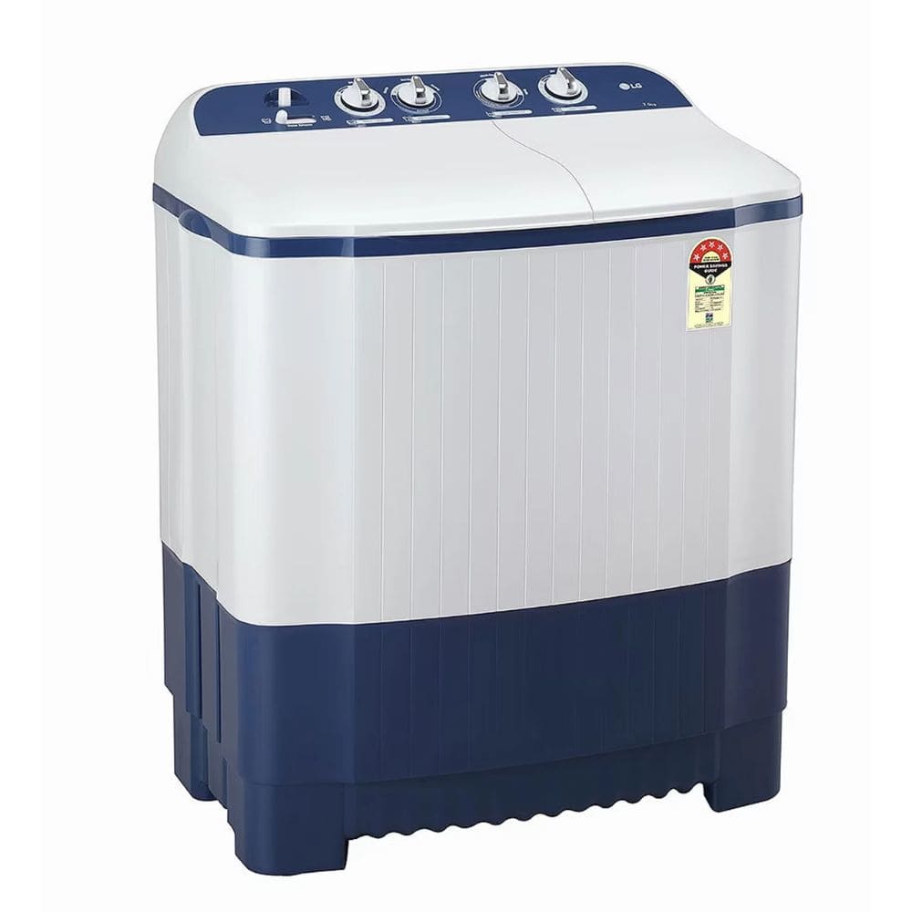 LG 7.5 Kg 5 Star Semi-Automatic Top Load Washing Machine (P7510RBAZ,Dark Blue)