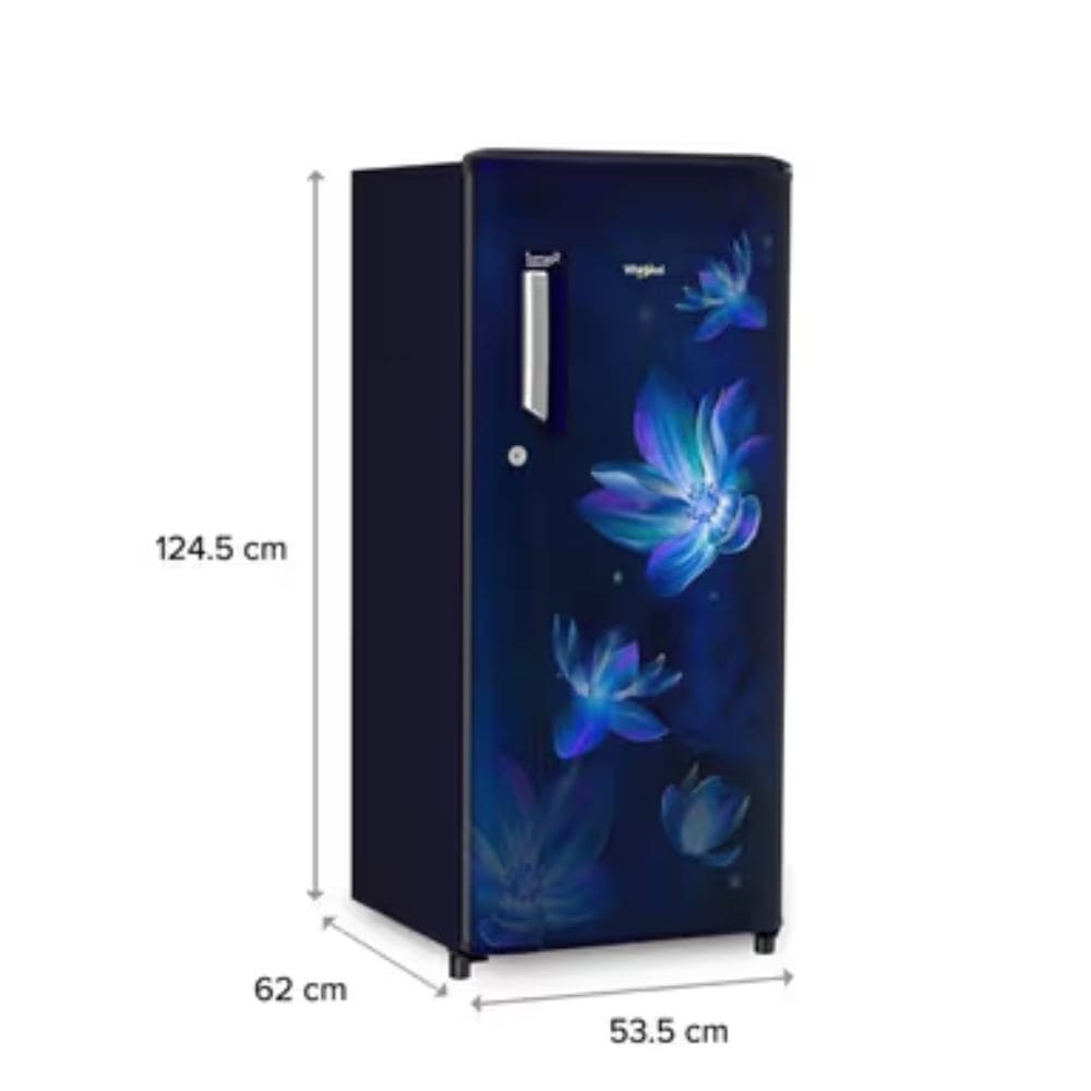 Whirlpool 192 Ltrs, 3 Star Single Door Refrigerator (215 IMPC PRM 3S WINE ENCHANT Y)