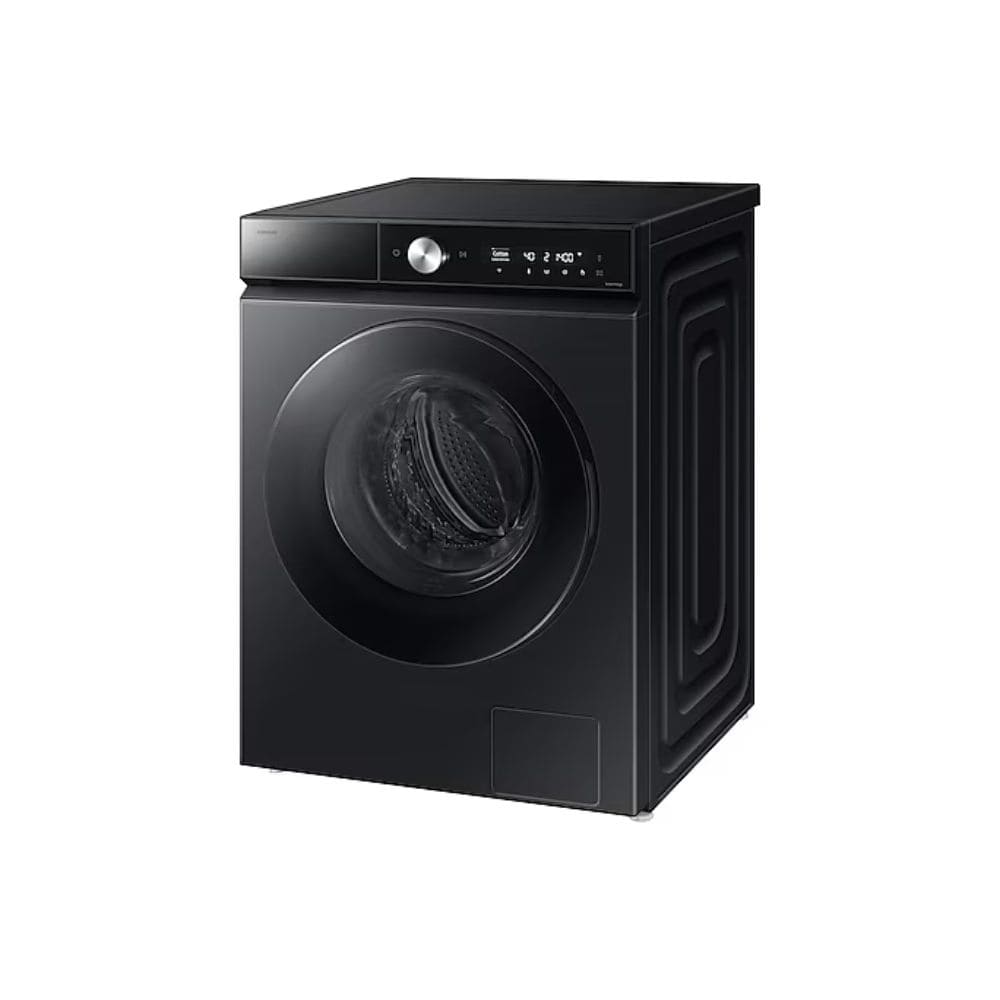 Samsung 12 kg/7 kg 5 Star Front Load Washer Dryer Combo, Superspeed (WD12FB8B94GB,Black)