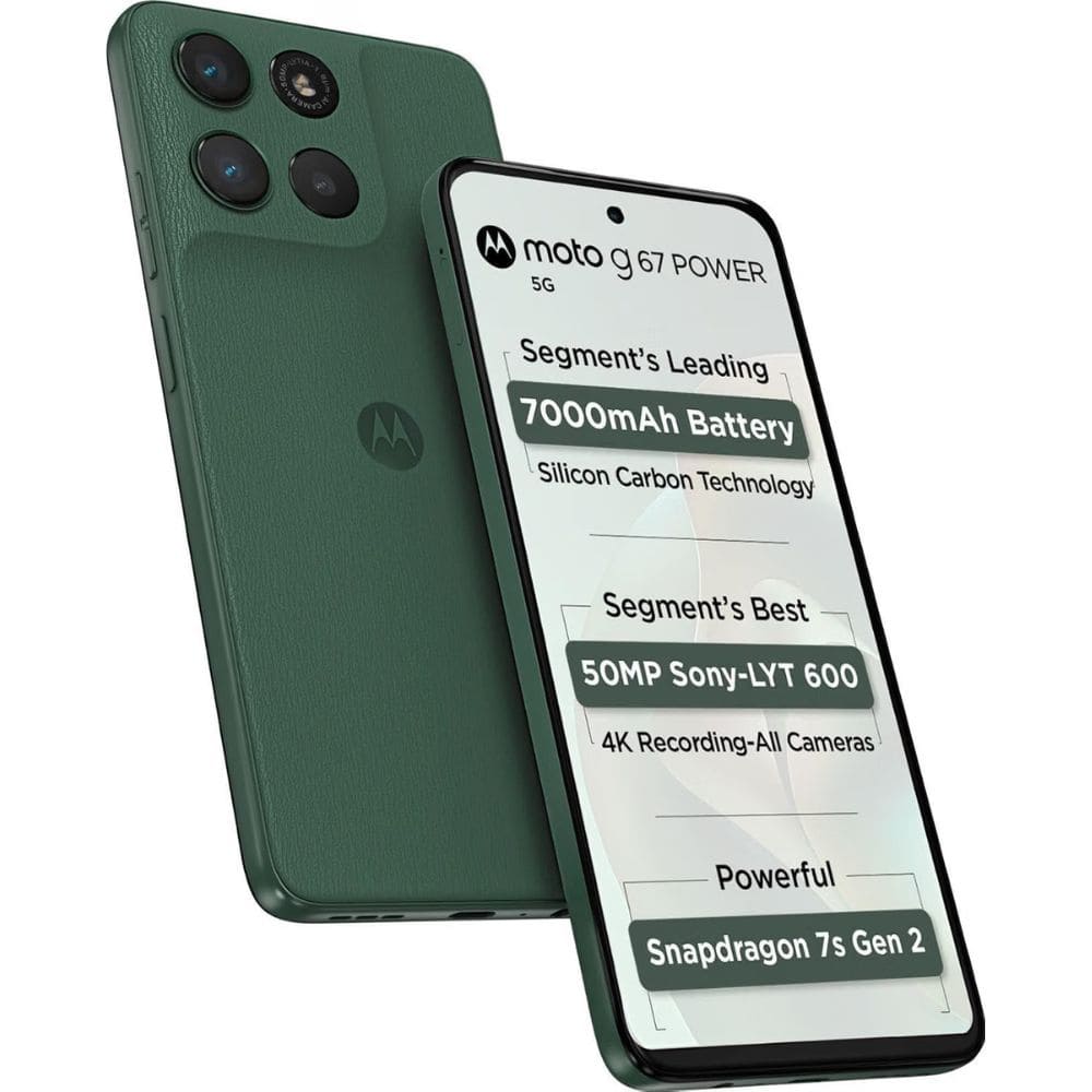 Motorola G67 NEW 8GB/128GB, 5G with Camera Control Android Phone (Available in Multi Colour)