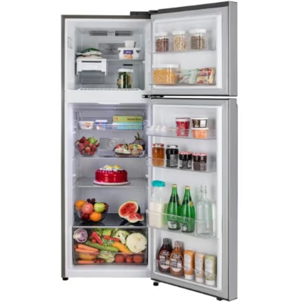 LG 251 Ltrs, 1 Star Frost Free Double Door Refrigerator (GLT2516WXDS, Dazzle Steel)