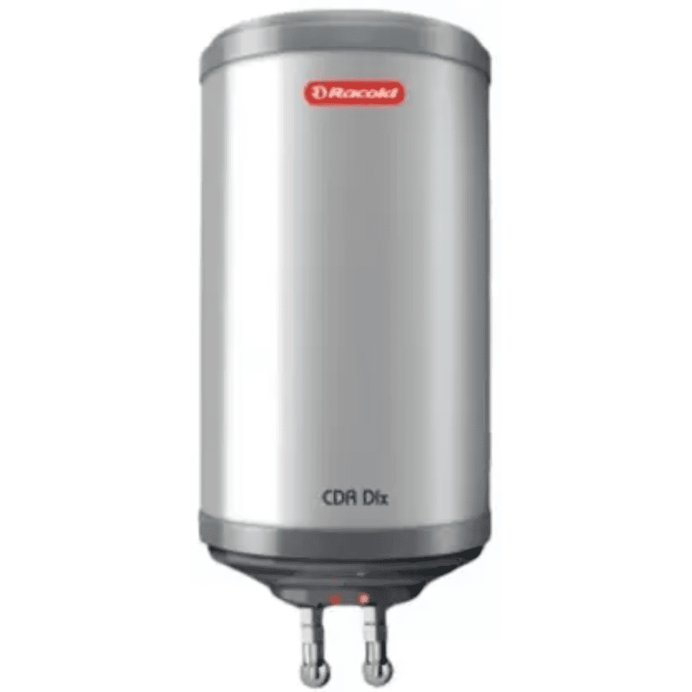 Racold 35 Ltrs Vertical Storage, 5 Star Water Heater Geyser (CDR DLX 35V, White & Grey)