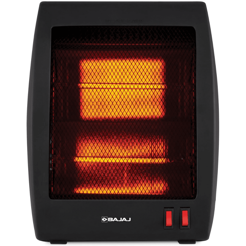 Bajaj 800 Watts Radiant Room Heater (RH2C Black)