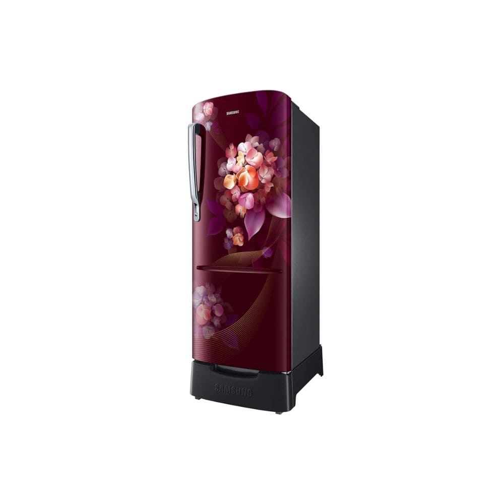 Samsung 223 Ltrs, 3 Star Digital Inverter, Direct Cool Single Door Refrigerator (RR24H2823HT, Hydrangea Blue)