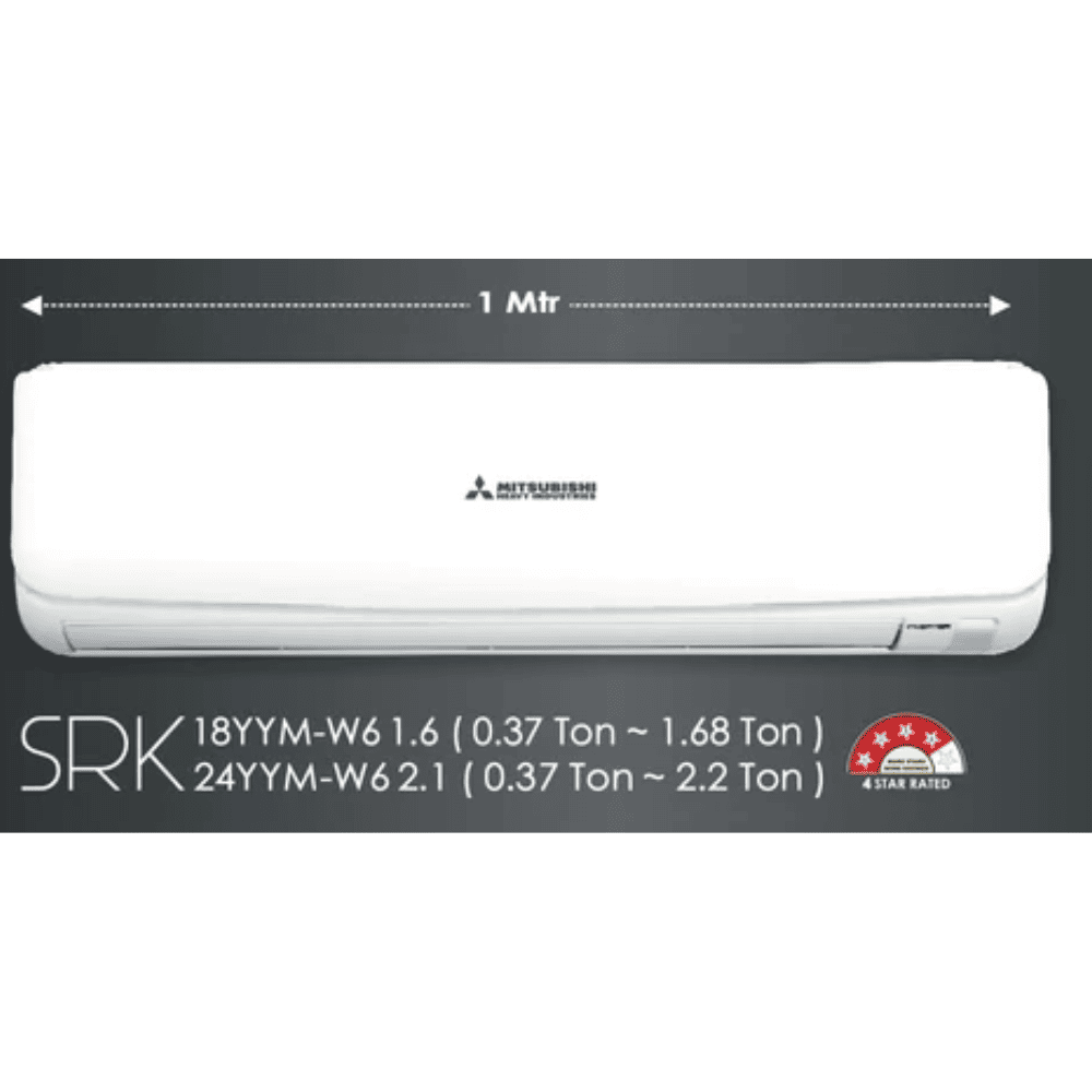 Mitsubishi Heavy Duty 2.1 Ton 3 Star Inverter Split Air Conditioner (SRK24YYM-W6)
