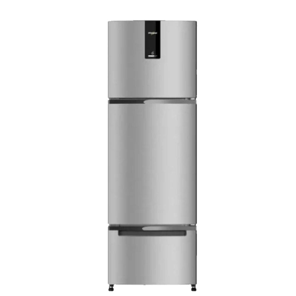 Whirlpool 237 Ltrs, 2 Star Frost Free Double Door Inverter Refrigerator (PRONXT DF285 3D PRM ALPHA STEEL 2S)