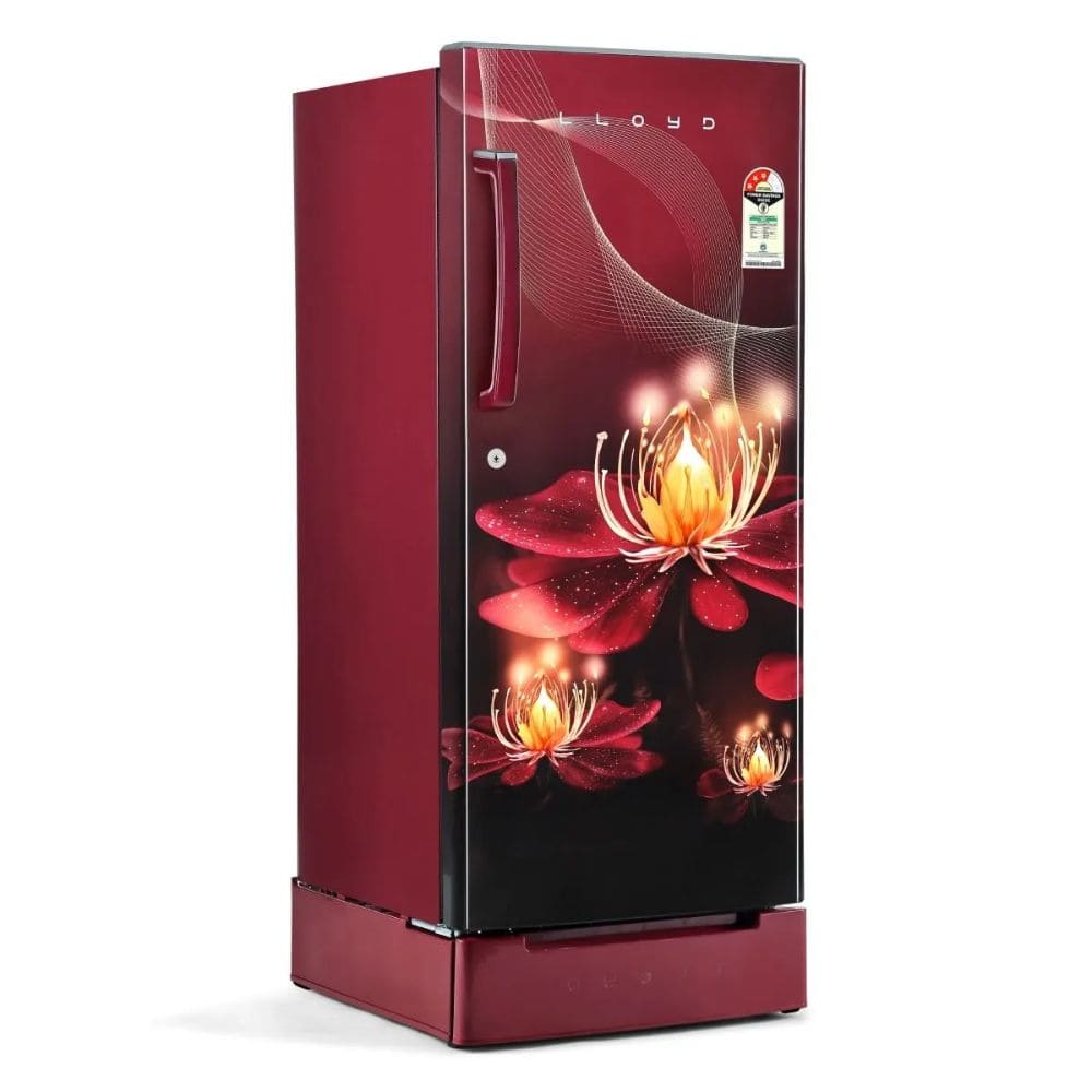 Lloyd 185 Ltrs, 3 Star Direct Cool Single Door Refrigerator (GLDG203ANWDf)