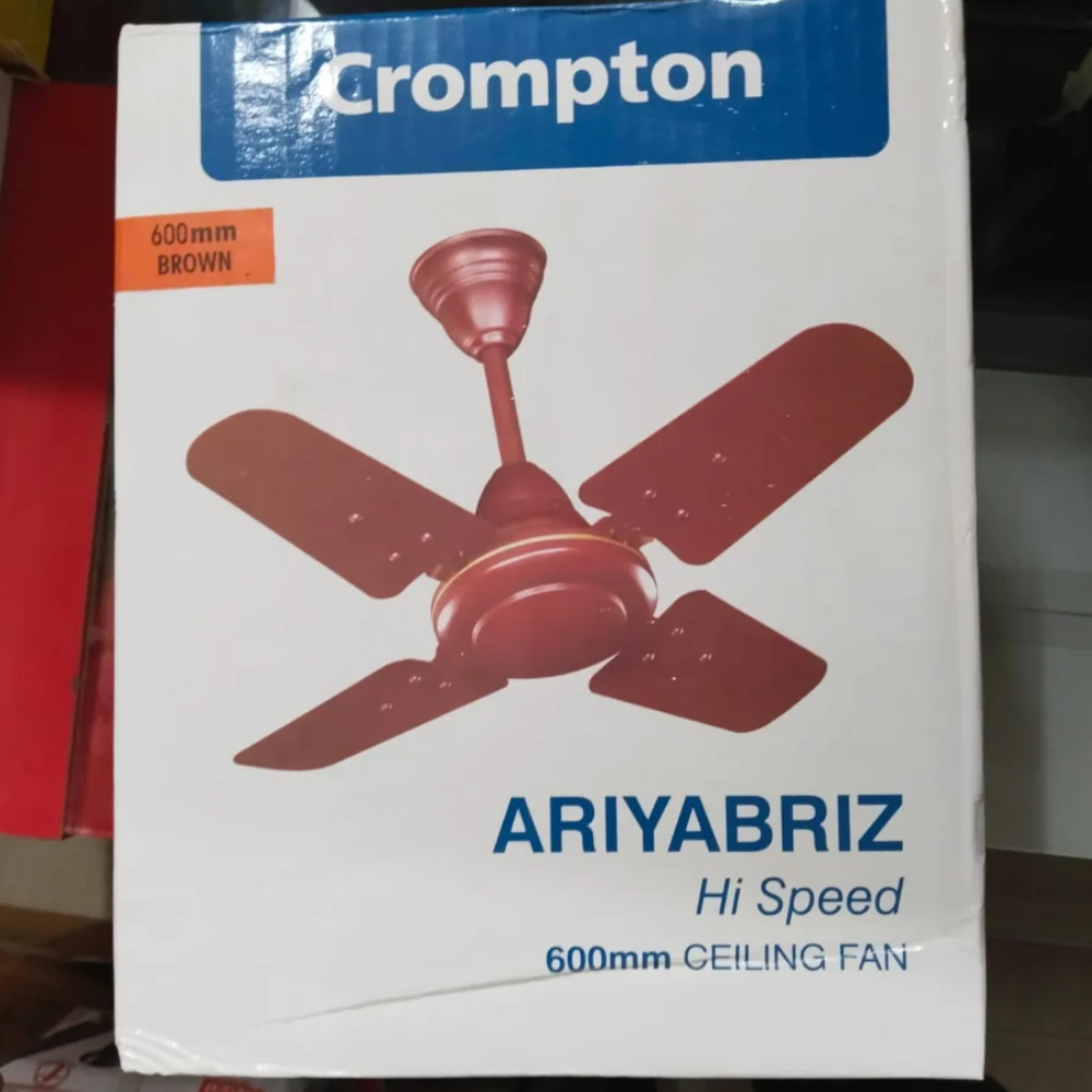 Crompton Ariyabriz, 600mm 4 Blads Anti Dust Ceiling Fans for Home Office