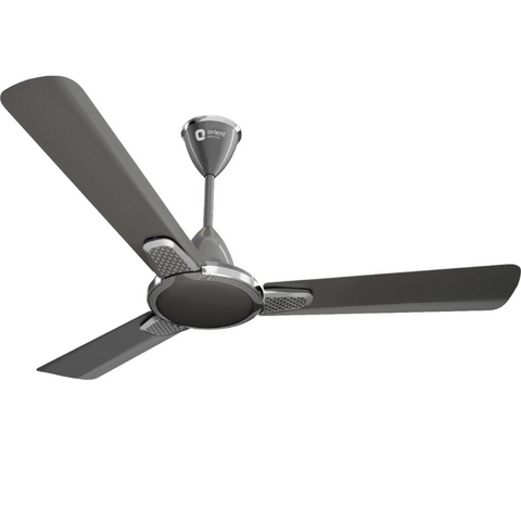 Orient Electric Morace Deco, 1200mm 3 Blade Aluminium Semi-Decorative Ceiling Fan (Daytone Grey)