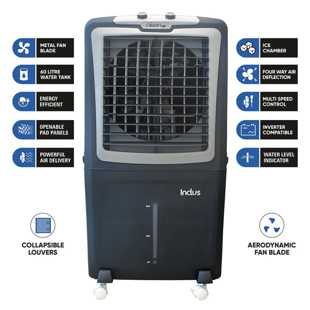 Aisen 90 L Desert Room Air Cooler (A90DMH580)