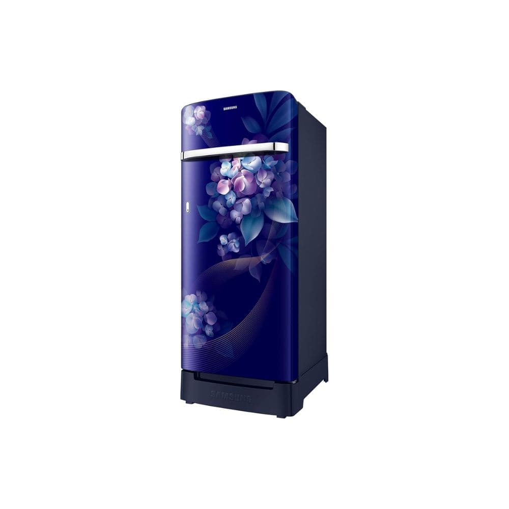 Samsung 215 Ltrs, 4 Star Digital Inverter, Direct Cool Single Door Refrigerator (RR23H2H34HS, Hydrangea Blue)