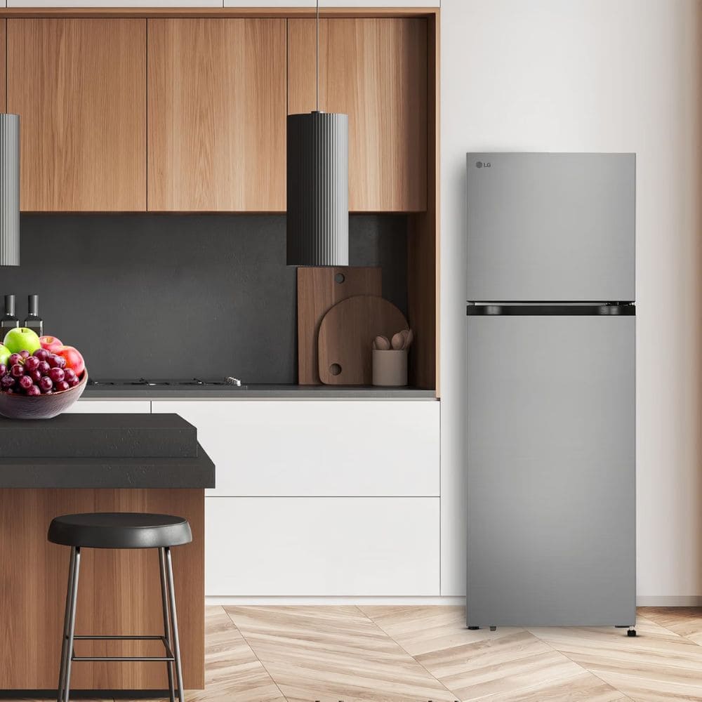 LG 251 Ltrs Smart Inverter Frost Free Double Door Refrigerator (GLT2516WWPZ | Shiny Steel)