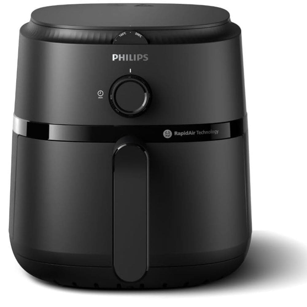 Philips 4.2 Litres Electric Air Fryer, Preset Temperature Ccontrol (NA120/00)